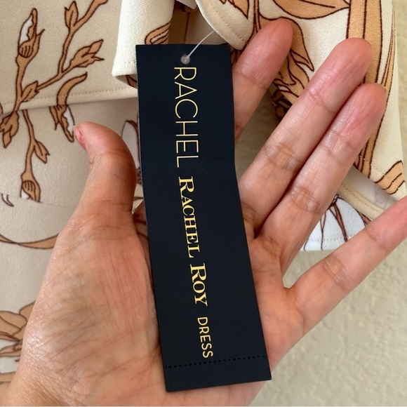 Rachel Roy Womens Floral Print Midi Sheath Dress Size XL NWT - Picture 14 of 15